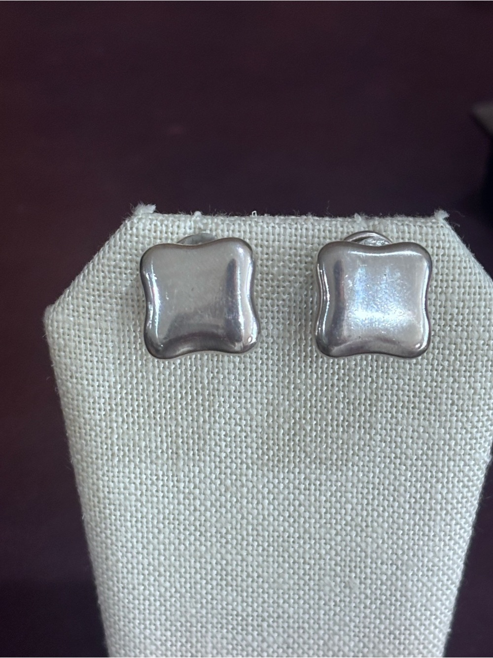 Angela Cummings sterling earrings